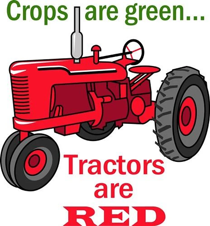 Tractors Are Red