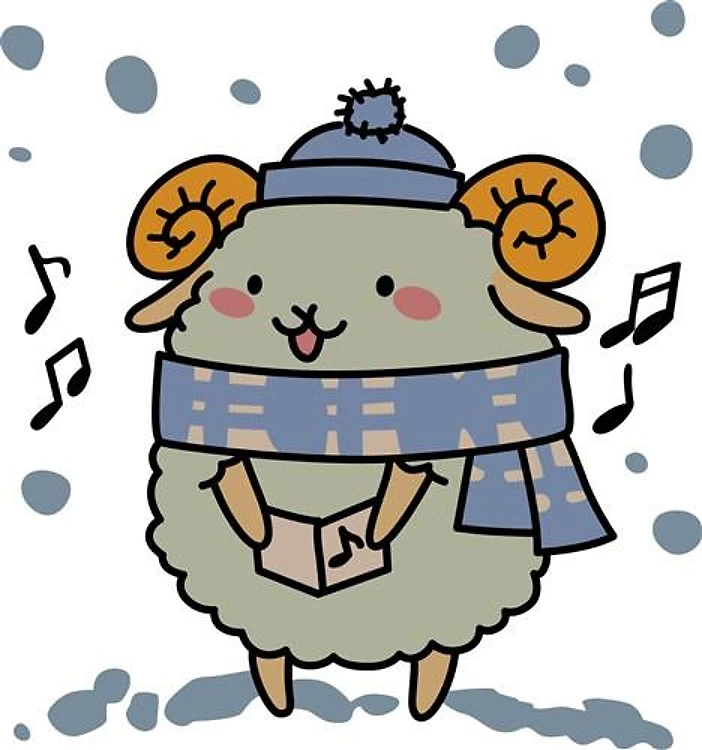 Christmas Carol Sheep