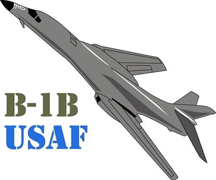 B One B USAF