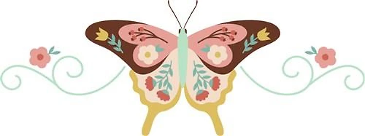 Floral Butterfly