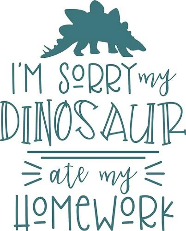 Dinosaur Ate My Homework