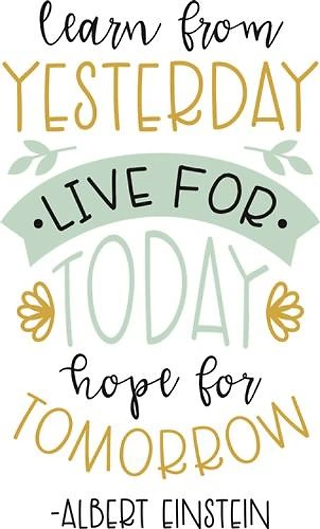 Learn From Yesterday