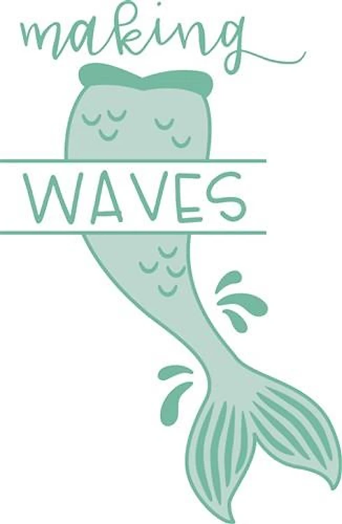 Mermaid Making Waves