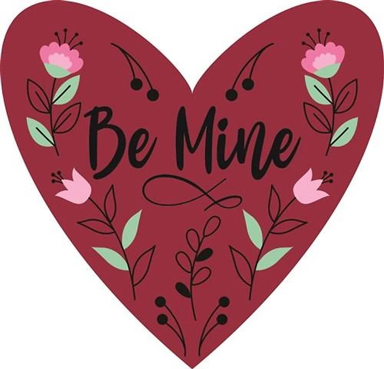 Be Mine Valentine Heart