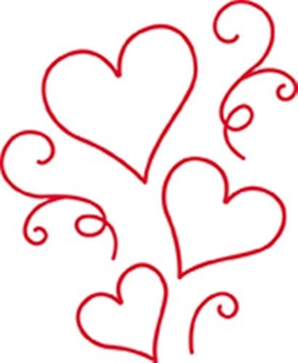Hearts and Swirls