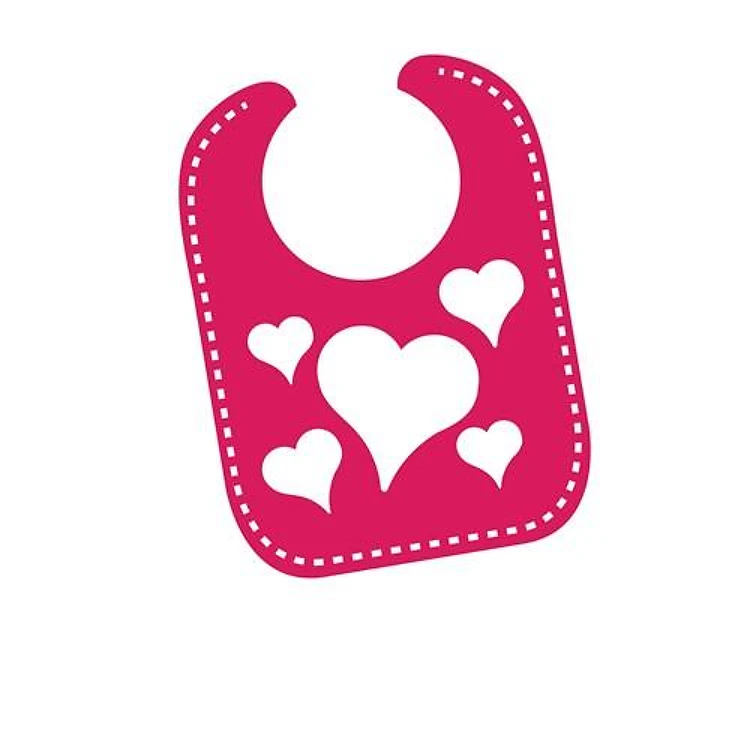 Pink Baby Bib