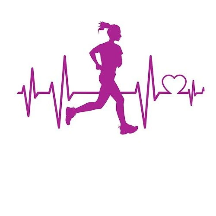 Running Girl Heartbeat