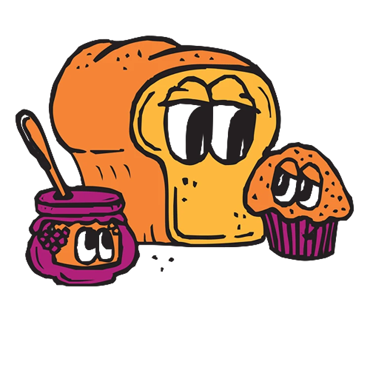 Cartoon Breads