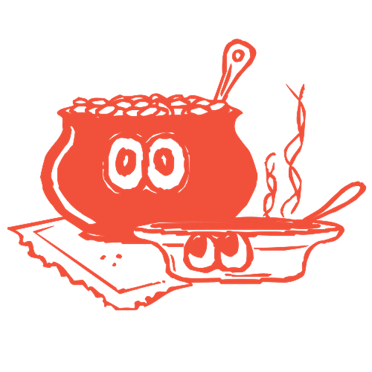 Cartoon Bean Pot