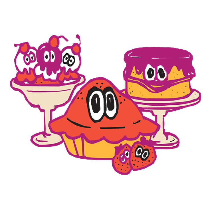 Cartoon Desserts