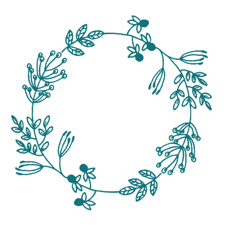 Wreath Outline