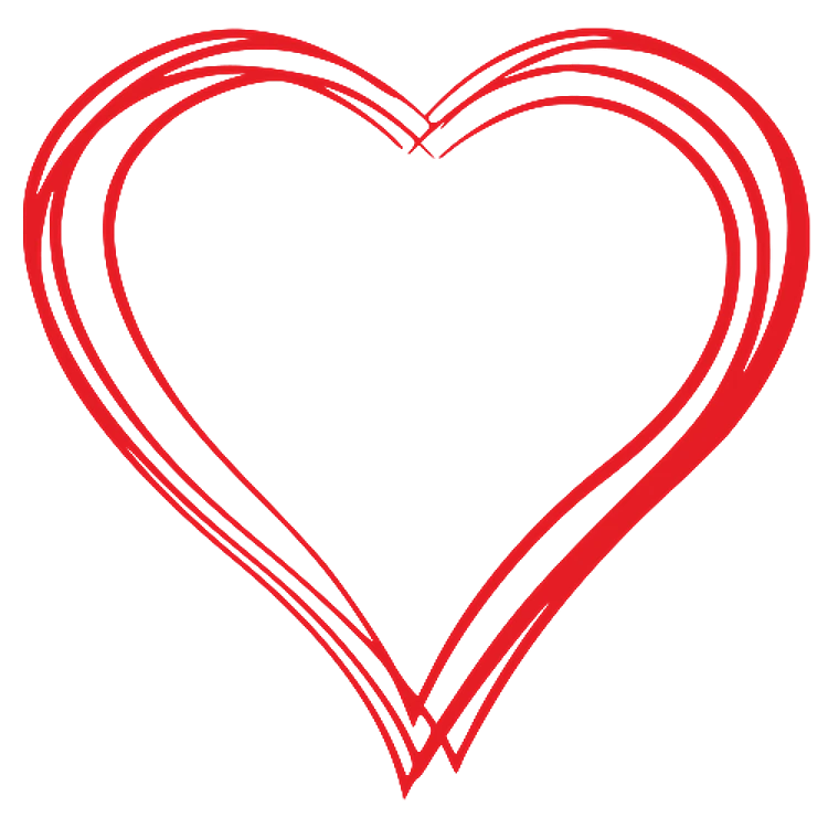 Outline Heart