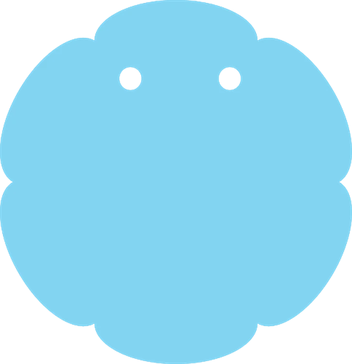 Hanging Scalloped Shape
