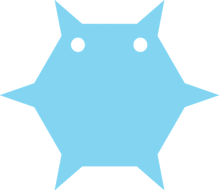 Hanging Spiked Hexagon