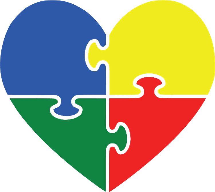Autism Awareness Puzzle Heart