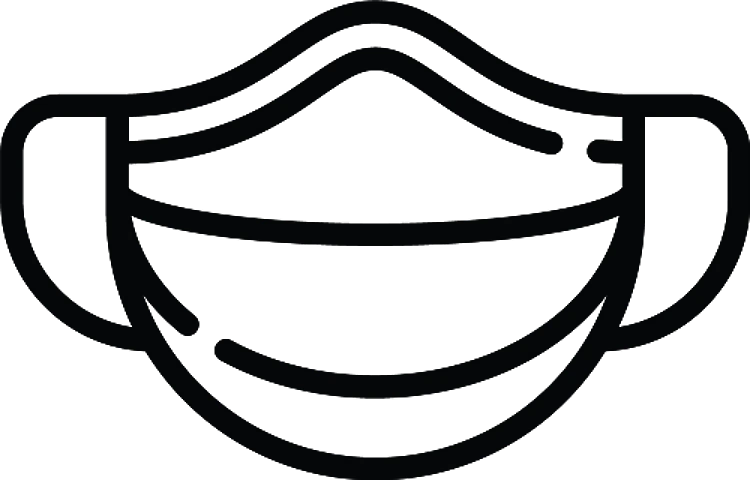 Outline Face Mask