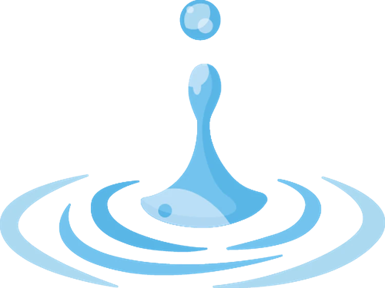 Rebounding Water Drop