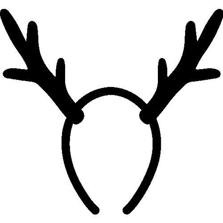 Deer Antler Headband