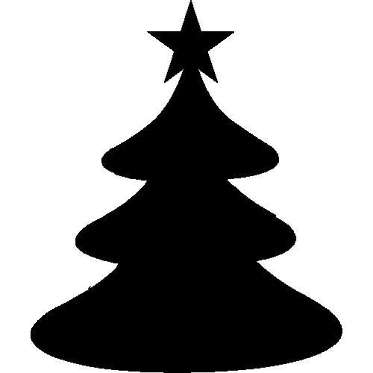 Holiday Silhouette Tree