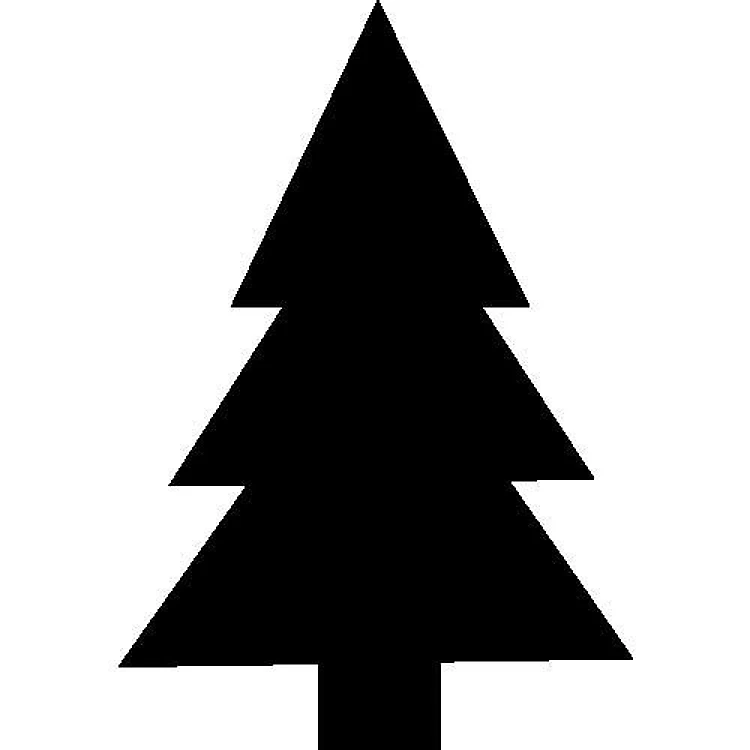 Pine Tree Silhouette