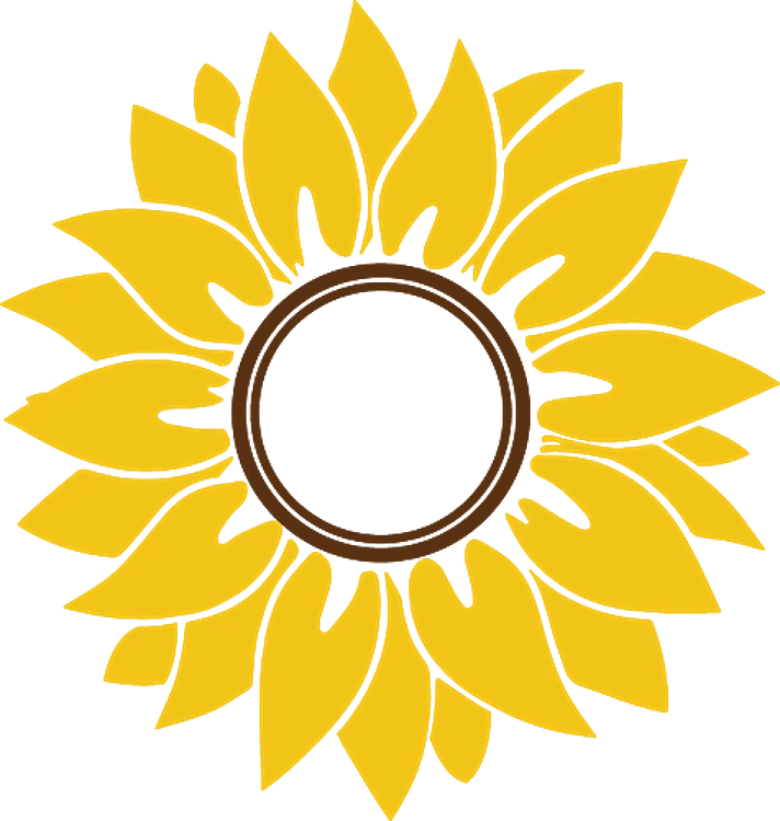 Sunflower Monogram