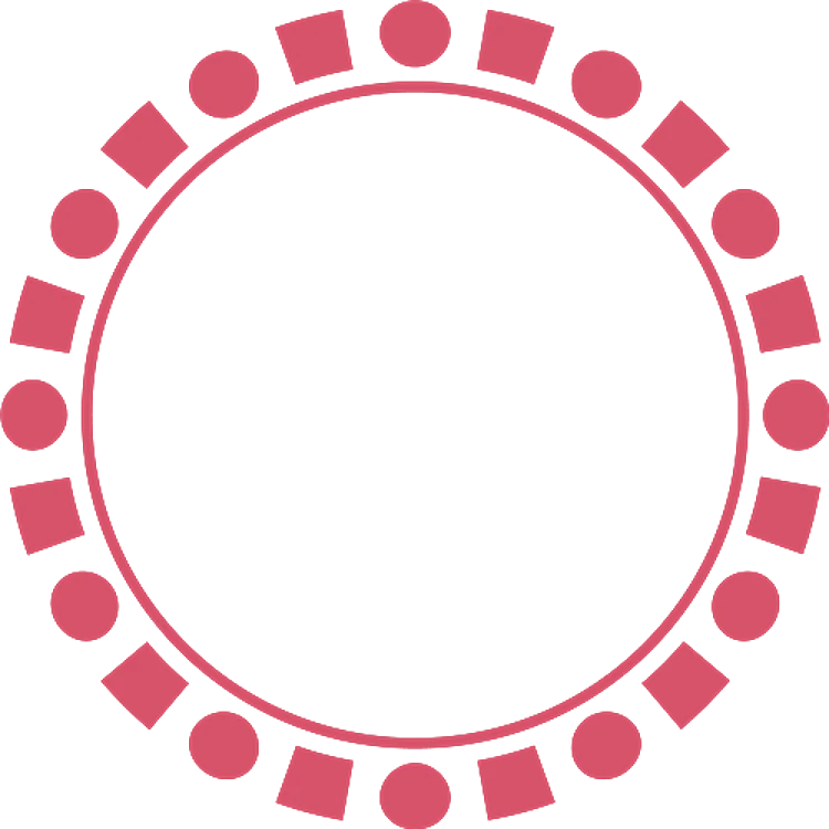 Dash & Dot Circle