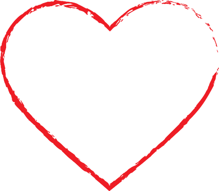 Outline Heart