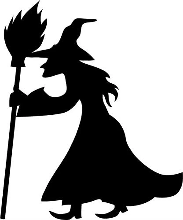 Silhouette Witch