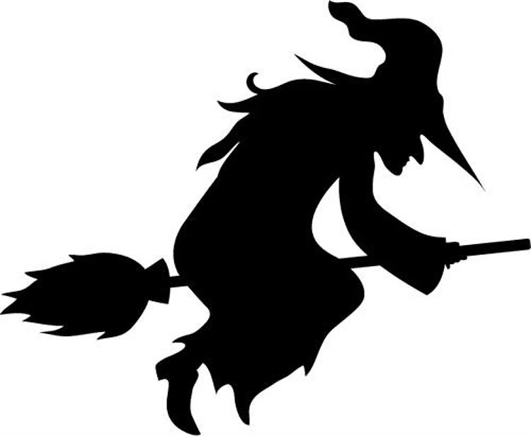 Witch On Broom
