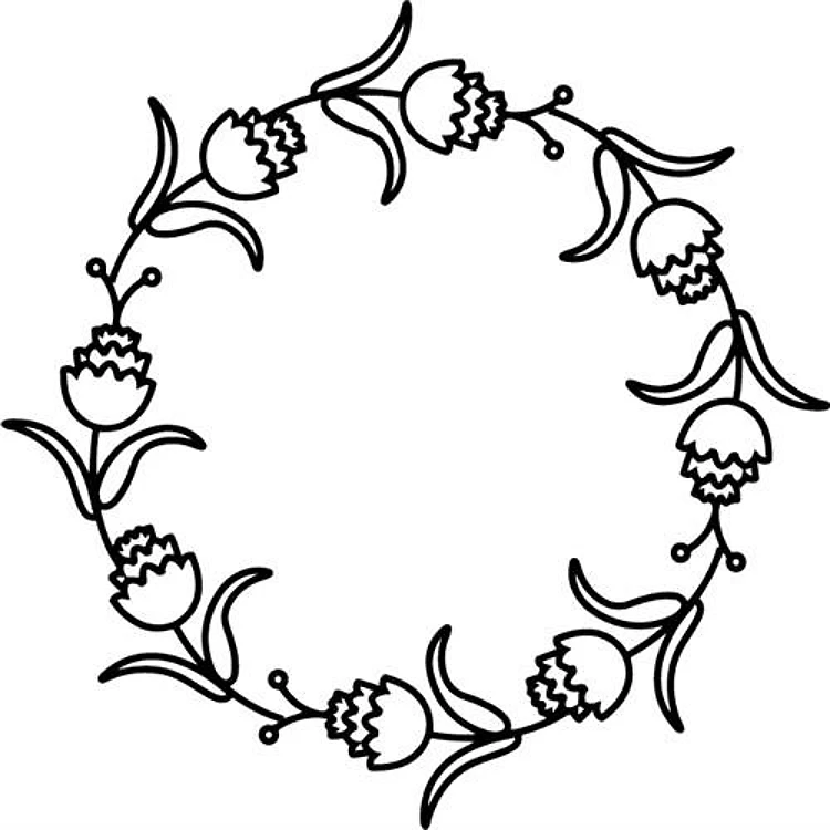 Flower Bloom Wreath