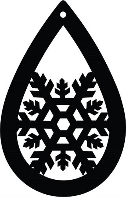 Snowflake Earring