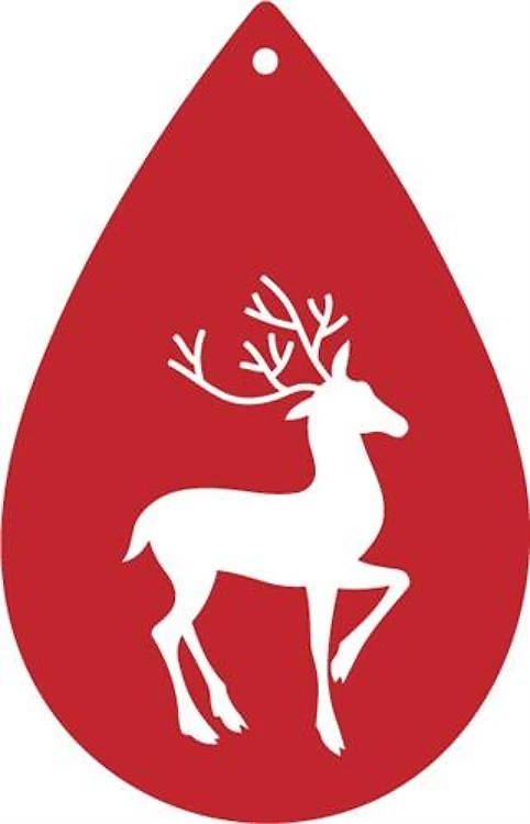 Reindeer Earring