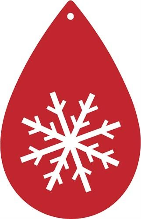 Snowflake Earring