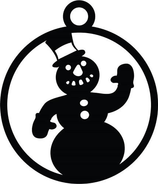 Snowman Ornament