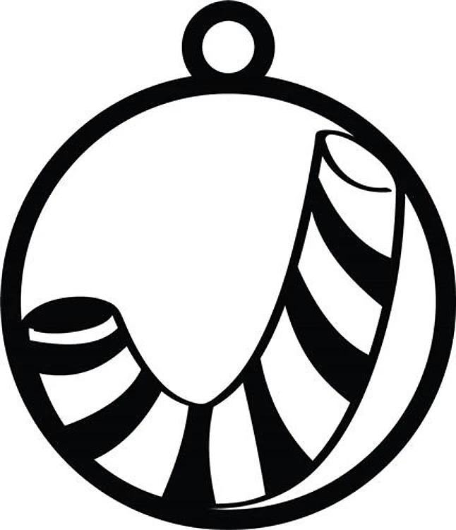 Candy Cane Ornament