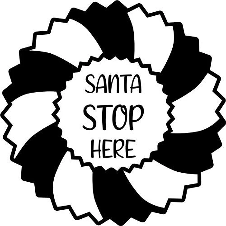 Santa Stop Here