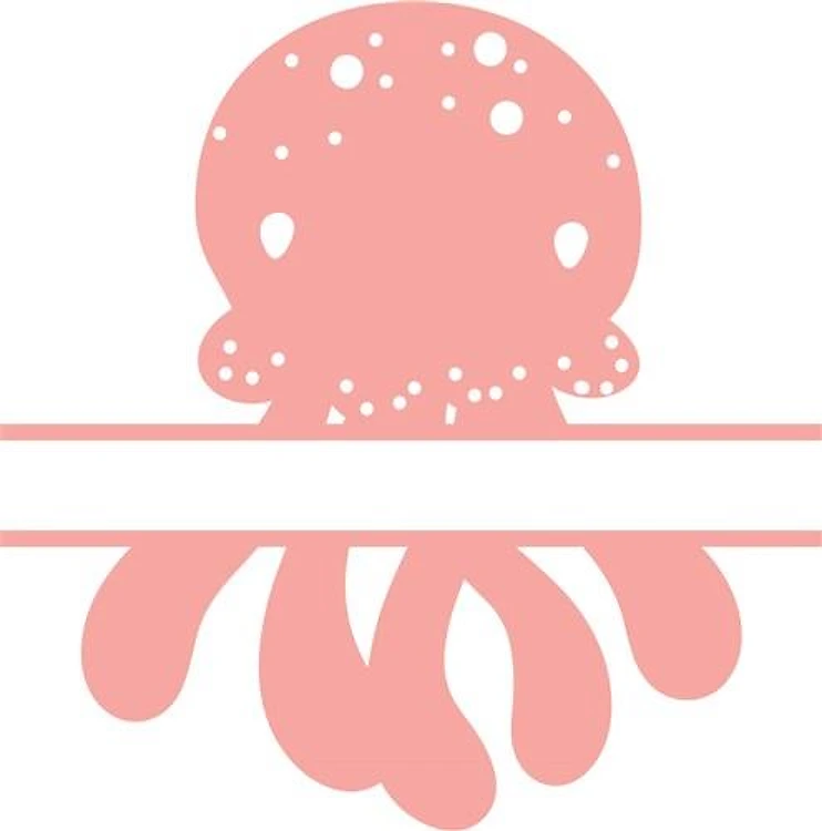 Distressed Octopus Name Split