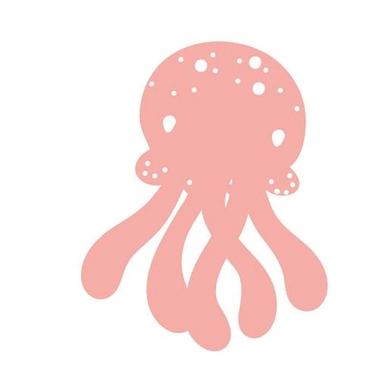Peach Octopus