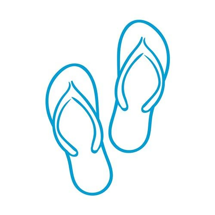 Flip Flops Outline