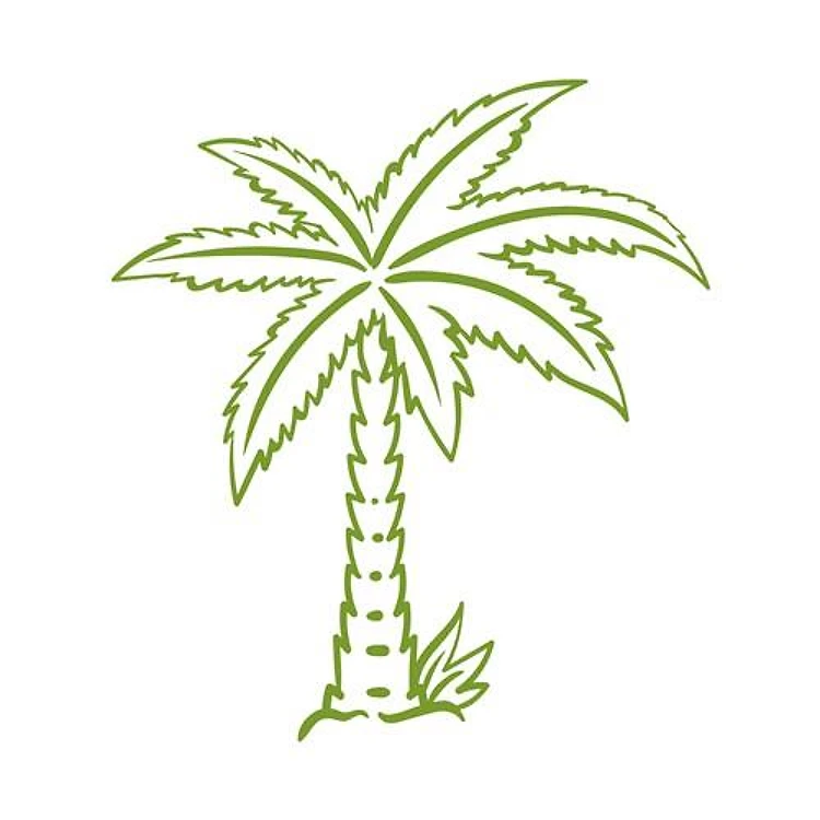 Palm Tree Outline