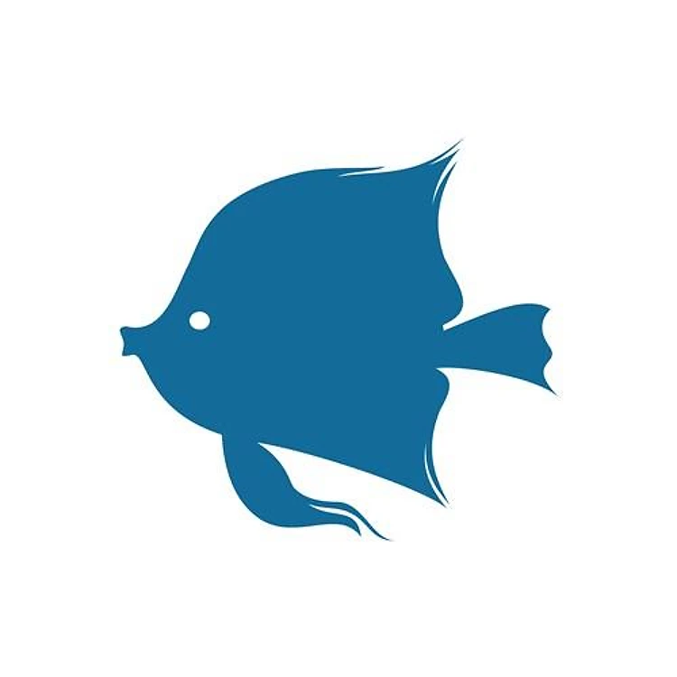 Angel Fish Silhouette