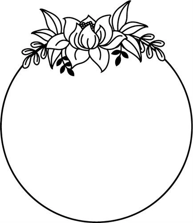Lotus Flower Wreath