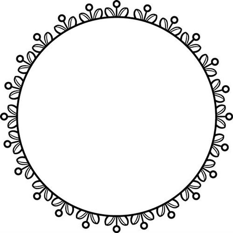 Lacy Floral Wreath
