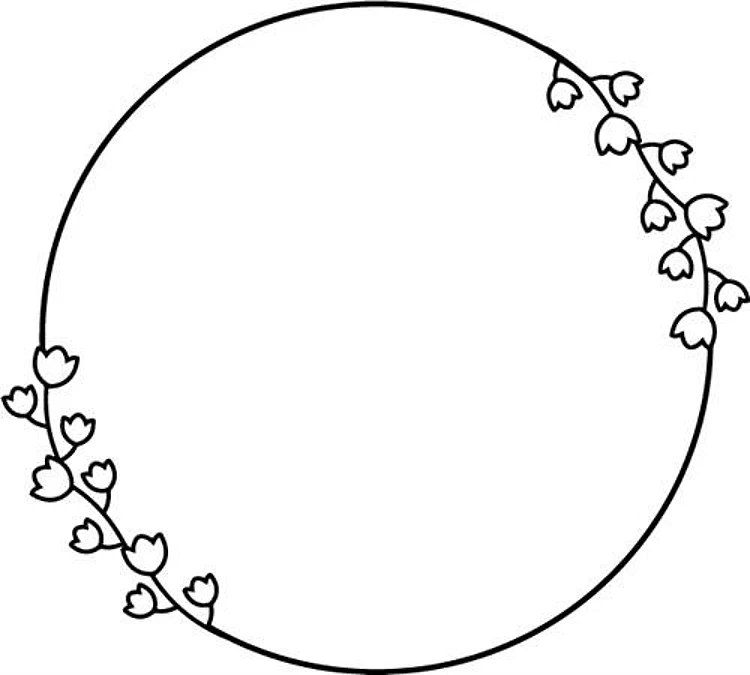 Tulip Circular Frame