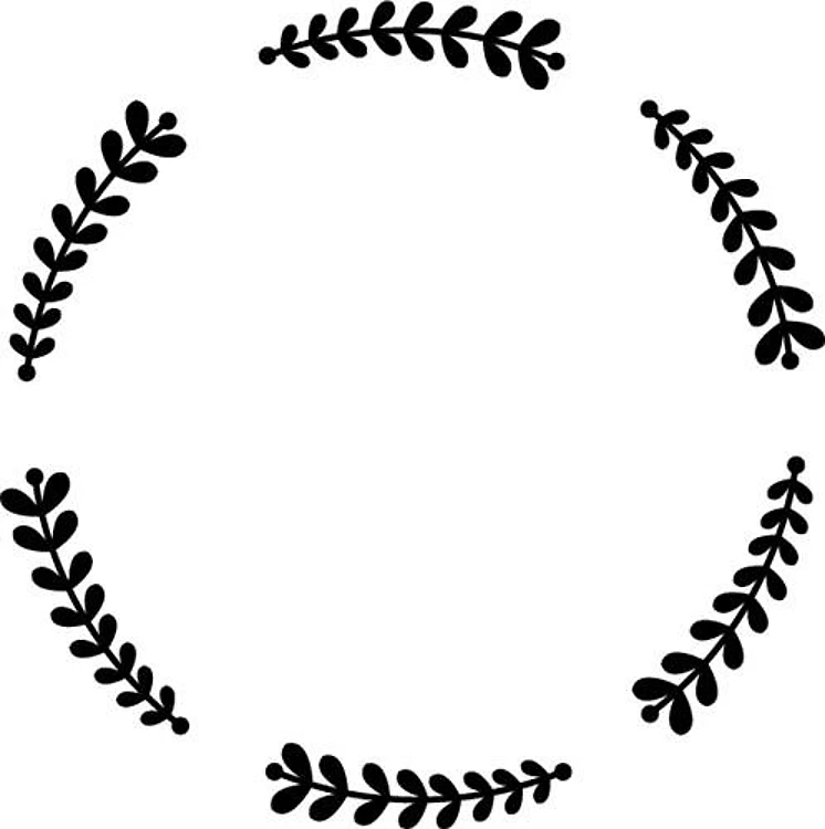 Fern Leaves Frame