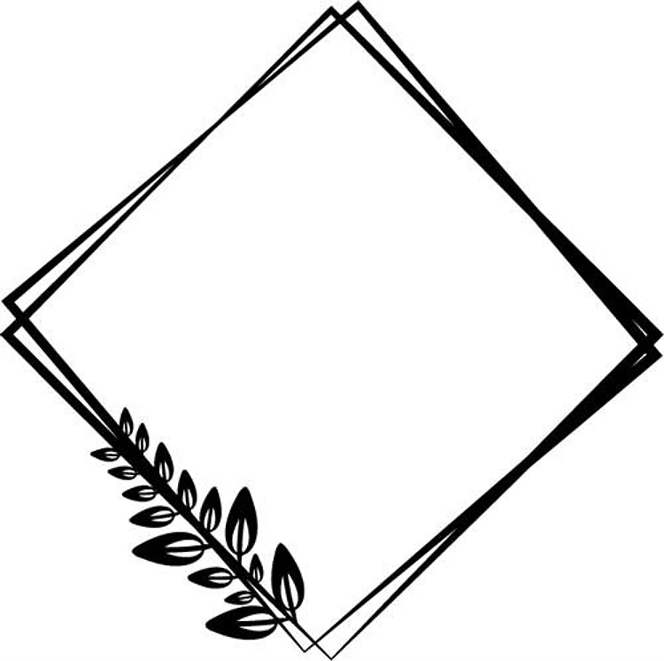Diamond Outline Frame