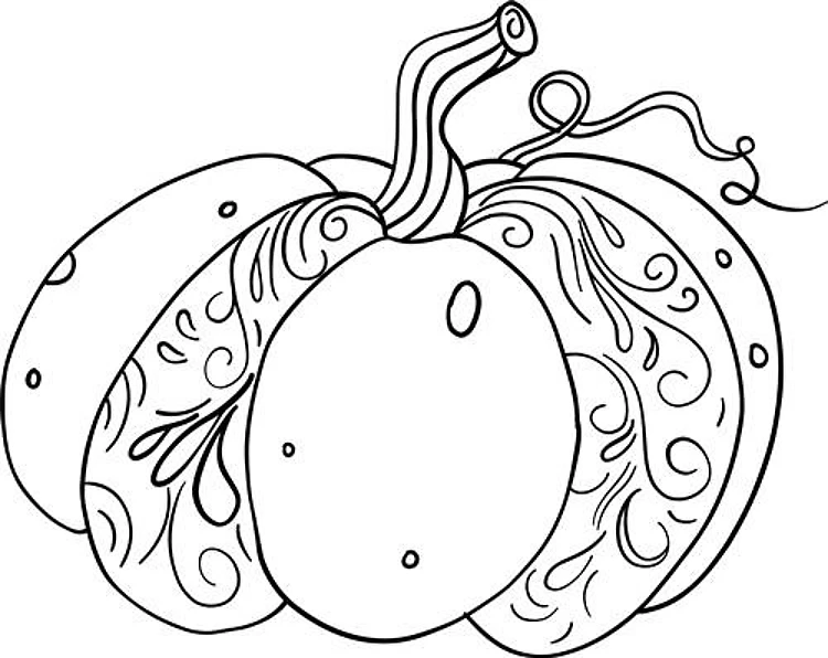 Swirly Pumpkin