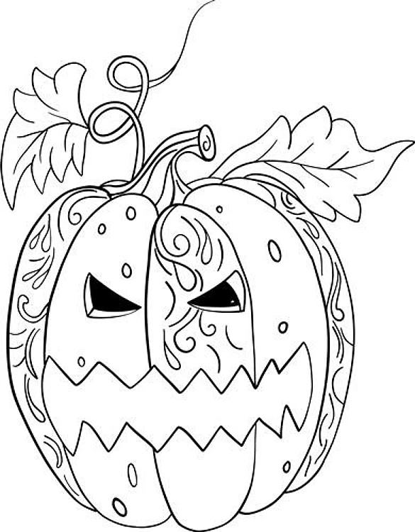 Halloween Jack-O-Lantern