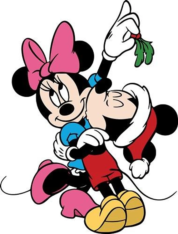 Mickey & Minnie Kiss