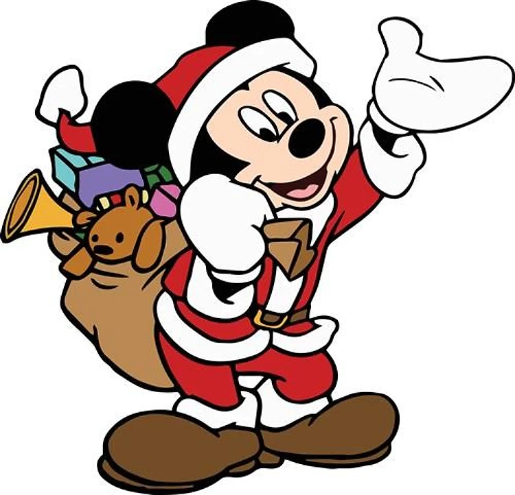 Mickey Santa Clause